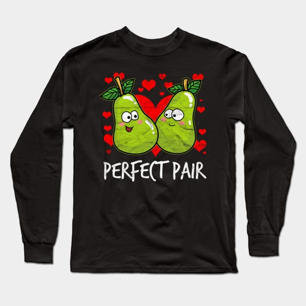 VALENTINE'S DAY-Perfect Pair Long Sleeve T-Shirt by AlphaDistributors